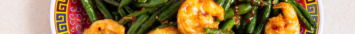Sauteed string bean with Shrimp/Chicken or Beef