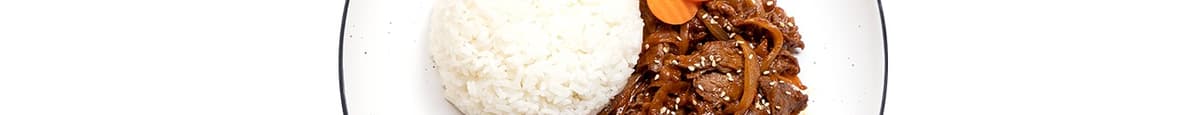 Spicy Beef with rice