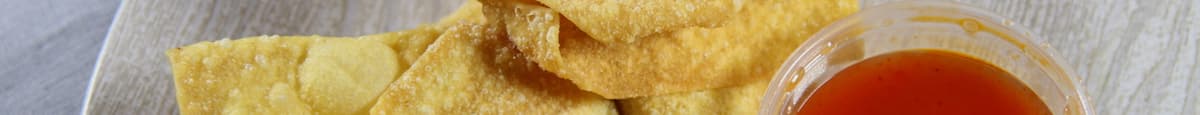 Fried Wonton Skin (20 Pcs Chips) 炸云吞皮