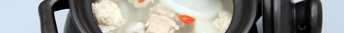 山药排骨汤 Pork Ribs Soup with Chinese Yam
