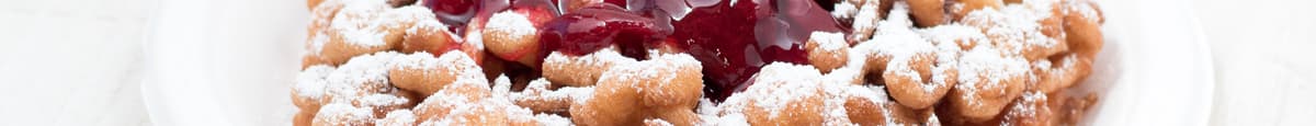 Funnel Cake with Fruit or Syrup