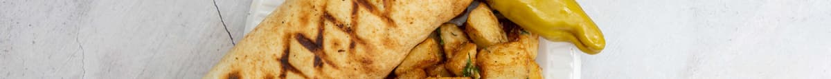 Chawarma Au Poulet Sandwich / Chicken Shawarma Sandwich