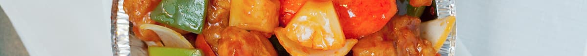 40. Sweet & Sour Pineapple Chicken