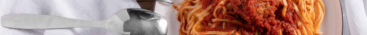 Spaghetti with Meatballs & Tomato Sauce