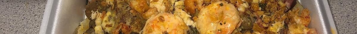 Loaded Seafood Baked Potato