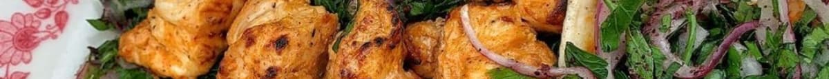 - Shish Tawook Platter (Chicken Kebab)