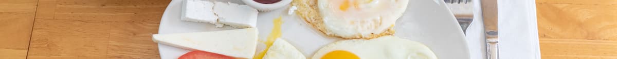 Egg with Feta Cheese
