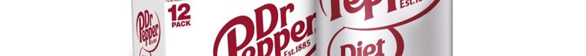 Dr Pepper Diet Soda (12 oz x 12 ct)
