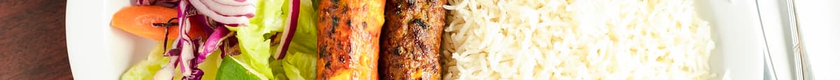Chicken & Beef Seekh Kebabs - Combo
