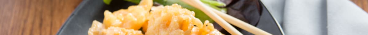 Spicy Creamy Shrimp Tempura Small Plate