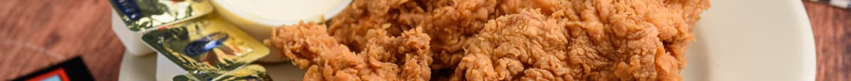 #2- Two pcs of Southern Fried Chicken & One Side