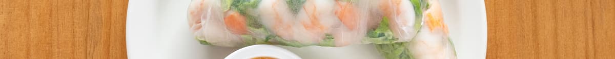 Fresh Spring Rolls with Shrimp (2 Pcs.)