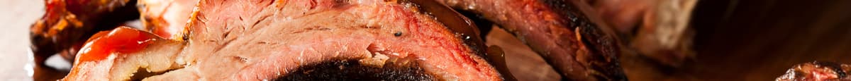 Smoked Pork Ribs Half Slab (6 Bones)