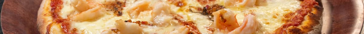 Garlic and Chilli Prawns Pizza