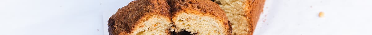 Sour Cream Coffee Cake Loaf