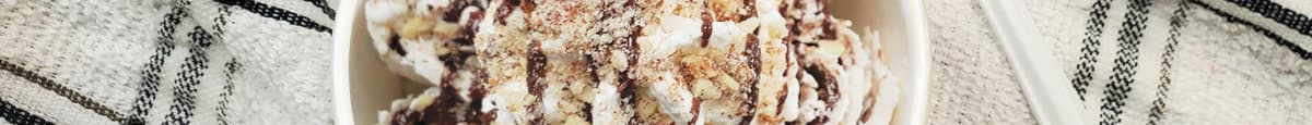 Nutella & Chill : Vanilla Bean+Hazenut Ice Cream (16oz)