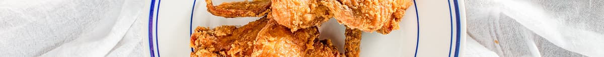 1. Fried Chicken Wings (6)