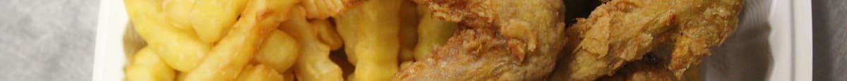 1. Fried Chicken Wings (4) 炸雞翼