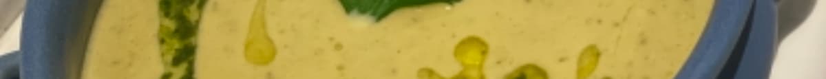 Creamy Italian Potato, Zucchini & Leek Soup