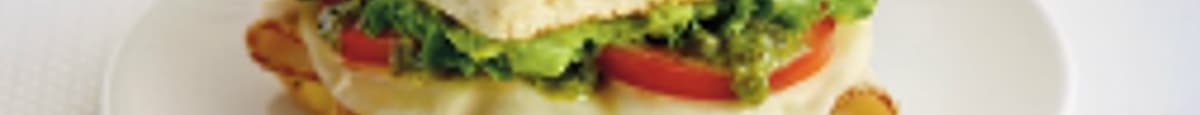 Turkey Pesto Avocado Sandwich