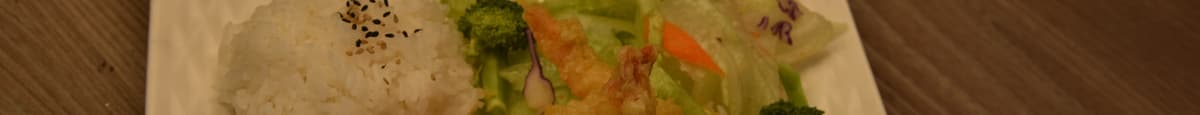 Shrimp Tempura Meal Plate