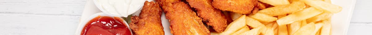 Fried Chicken Wings (6)