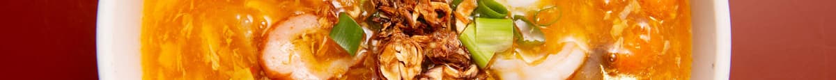 64. Udon Noodle Soup w crab meat.