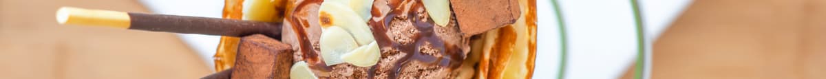 8. Banana Chocolate Truffle Crepe