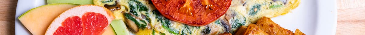 Omelette végétarien / Vegetarian Omelette
