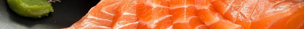 Sashimi de saumon seulement (8 mcx) / Salmon Sashimi Only (8 Pcs)