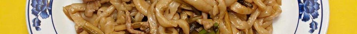 Zha-Cai Noodles w/ Shredded Pork & Vegetables