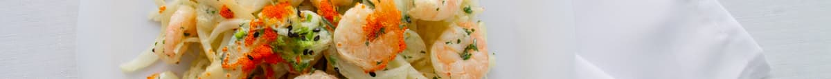 Wasabi Shrimp and Scallops