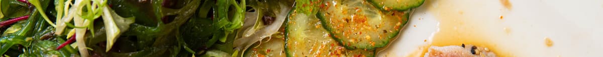 Tuna Sushi & Asian Salad Combination