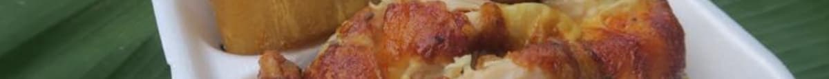 1/2 Pollo asado con un acompañante / 1/2 Grilled Chicken with a Side
