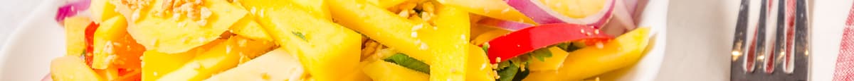 1. Green Mango Salad (Yam-Mamuang)