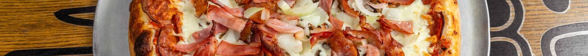 10" petite pizza spéciale amateur de viande / 10" Small Special Meat Lover Pizza