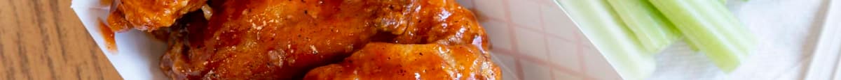 Single Order Crispy BBQ Chicken Wings