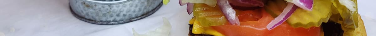 Cheese Burger W/ Fries