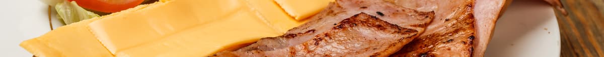 Ham & Cheese Poboy Combo