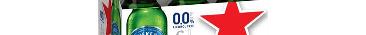 Heineken 0.0 Alcohol Free Lager Bottle (11.2 oz x 6 ct)