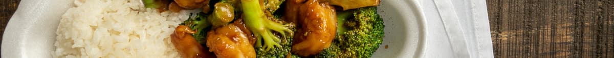 151. Jumbo Shrimp with Broccoli