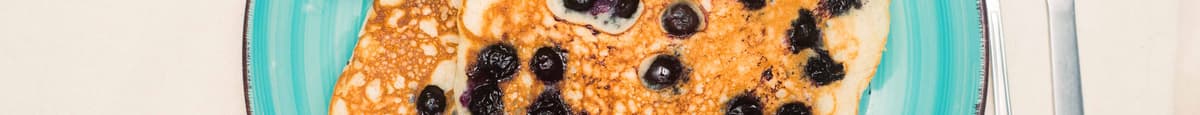 Pancakes (Blueberry)(2 Pcs)