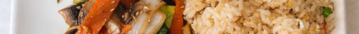 Hibachi Vegetable dinner