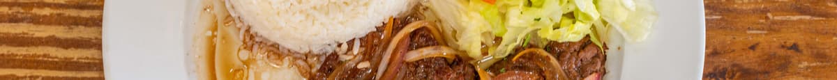 Bistec encebollado /  Onion Steak