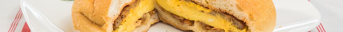 Sausage Egg Cheese Sandwich