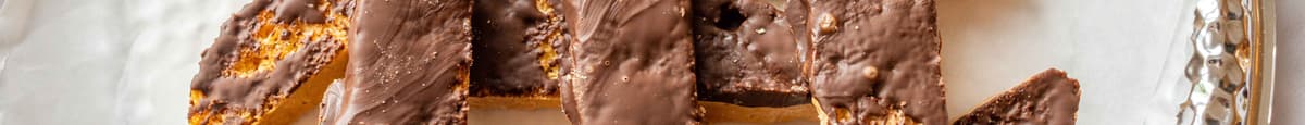 Chocolate Covered Hazelnut Biscotti