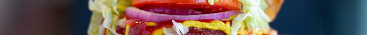 Burger Galette de légumes / Veggie patty burger