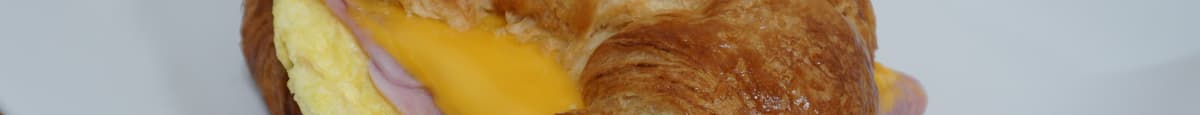 #2 Ham & Egg with Cheese Hot Breakfast Sandwich