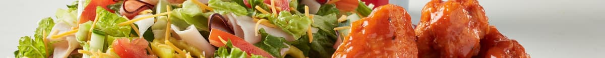 Salad + Wings (5pc) Combo