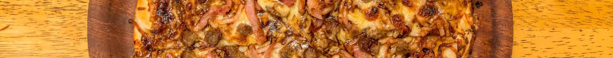 Carne BBQ Meatlovers Traditional Pizza